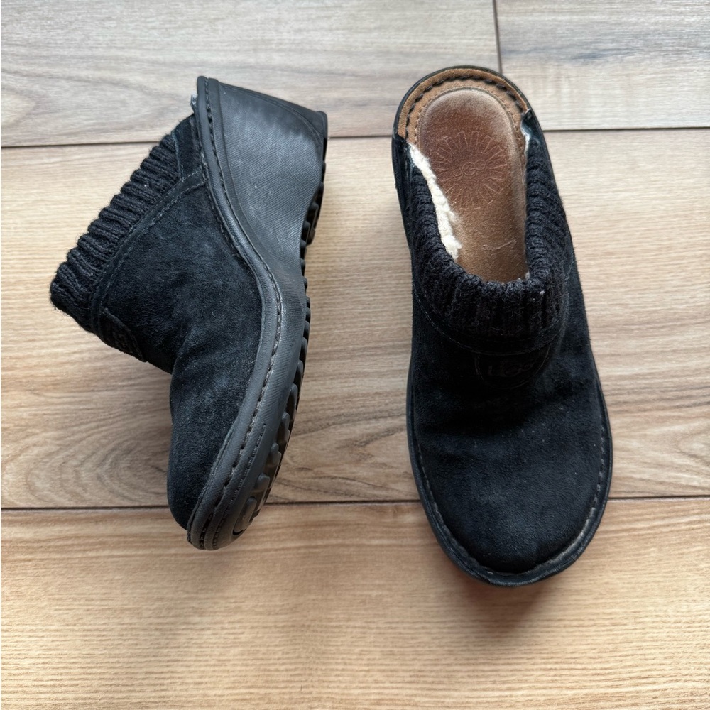 UGG Australia Shearling Gael Mules Clogs